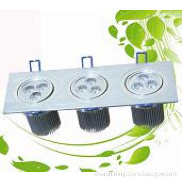 DC12V,3w  downlights led square ceiling  with CE,ROHS